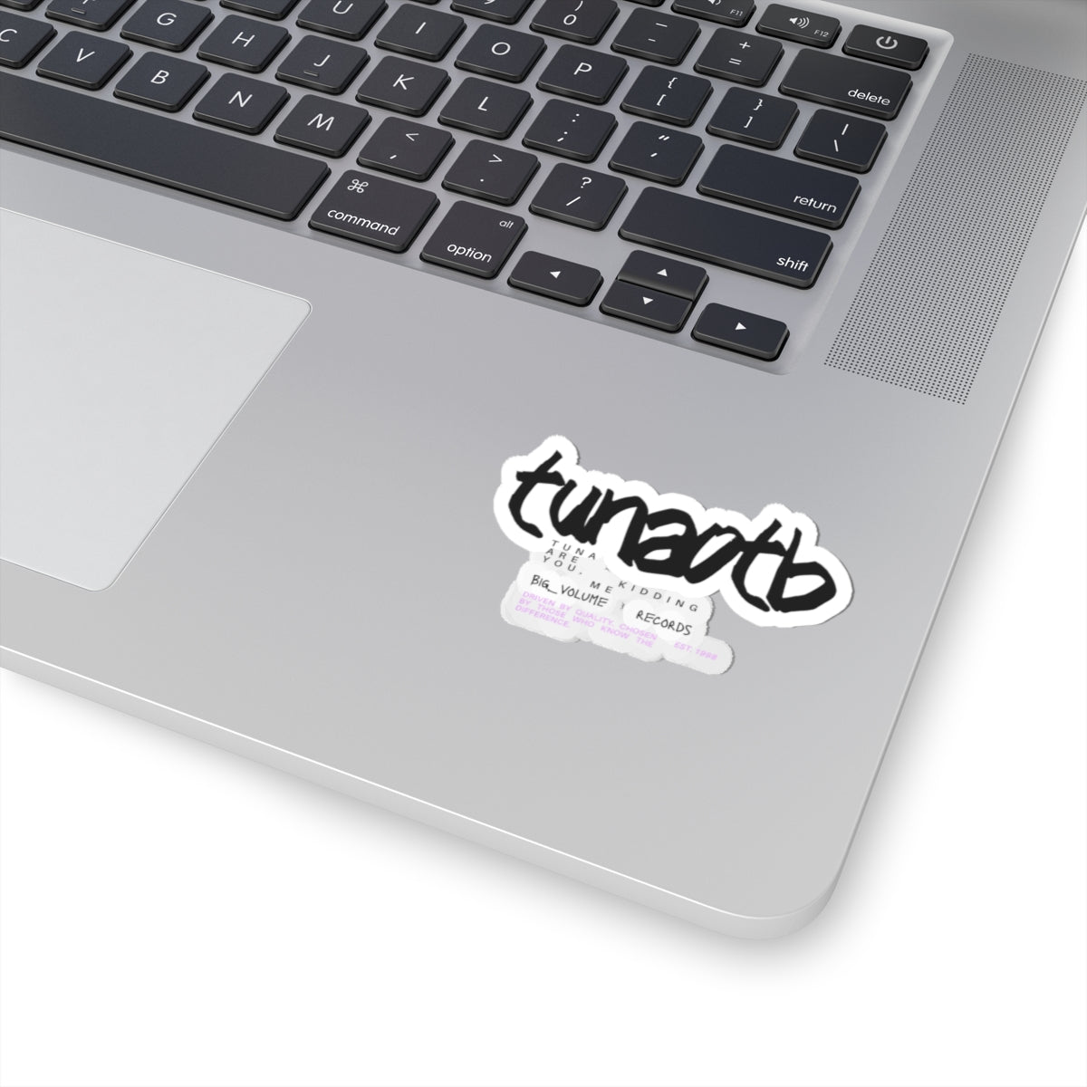Kiss-Cut Sticker — Handwritten “turnatb” Logo Decal