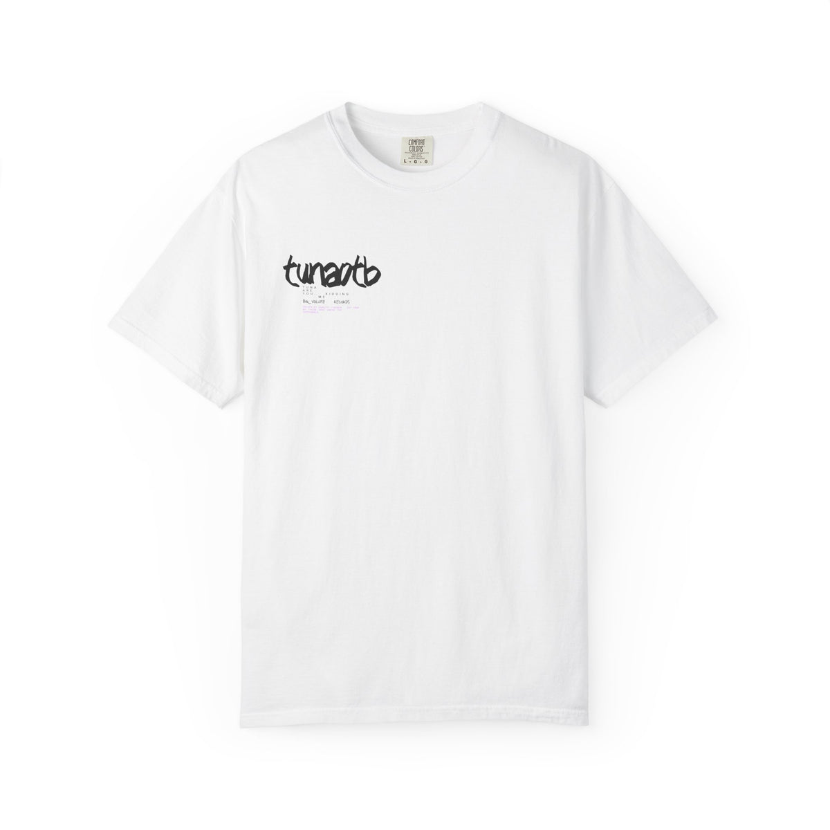T-shirt — 'tunaotb' Minimal Logo Tee, Casual Streetwear Graphic