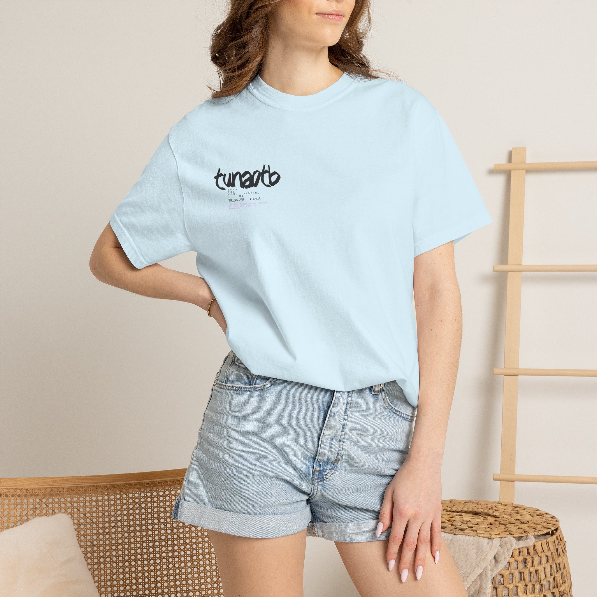 T-shirt — 'tunaotb' Minimal Logo Tee, Casual Streetwear Graphic