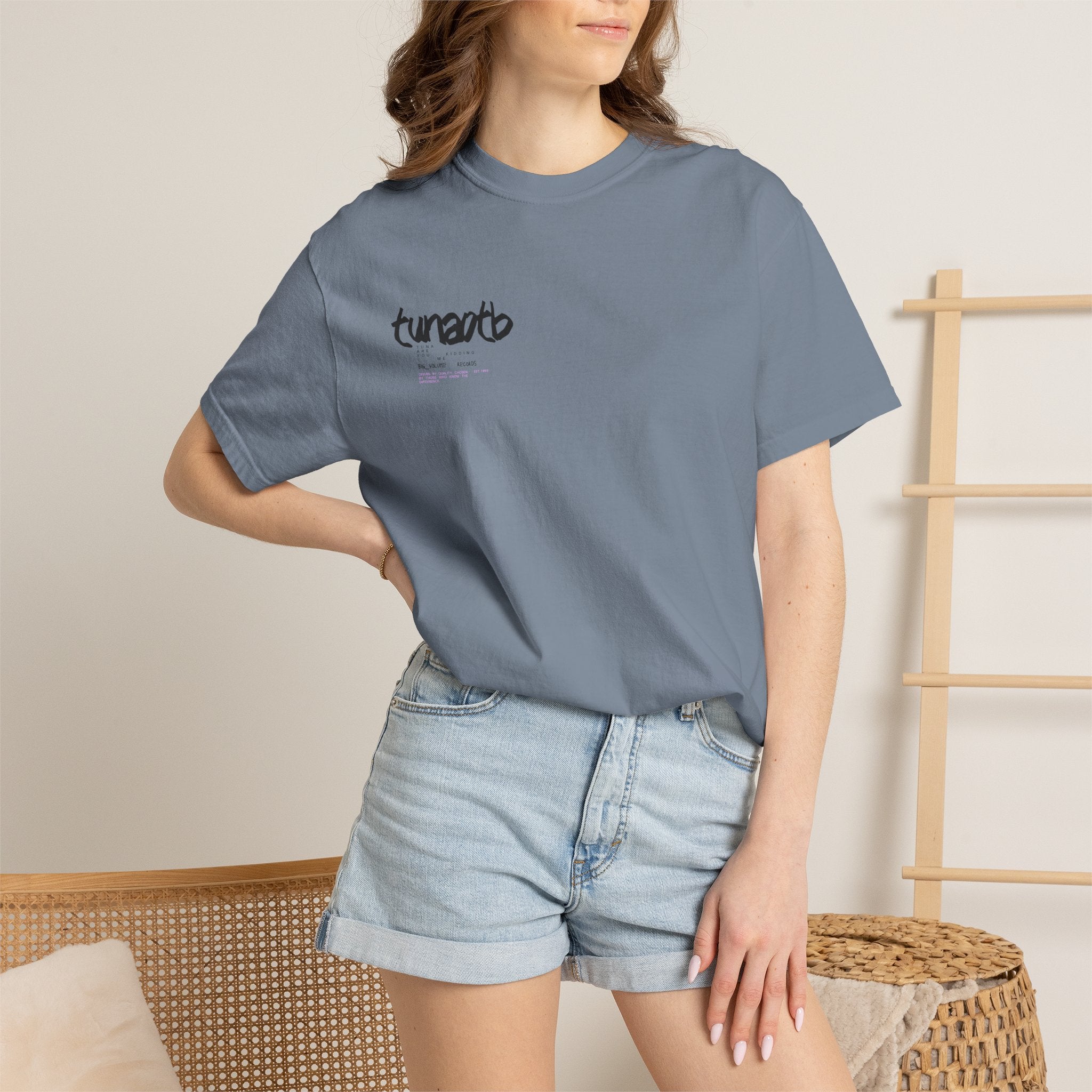 T-shirt — 'tunaotb' Minimal Logo Tee, Casual Streetwear Graphic
