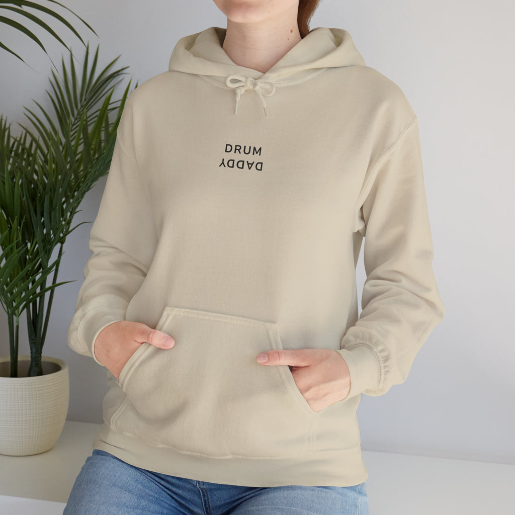 Minimal 'Drum Agave' Graphic Hoodie — Streetwear Logo Pullover