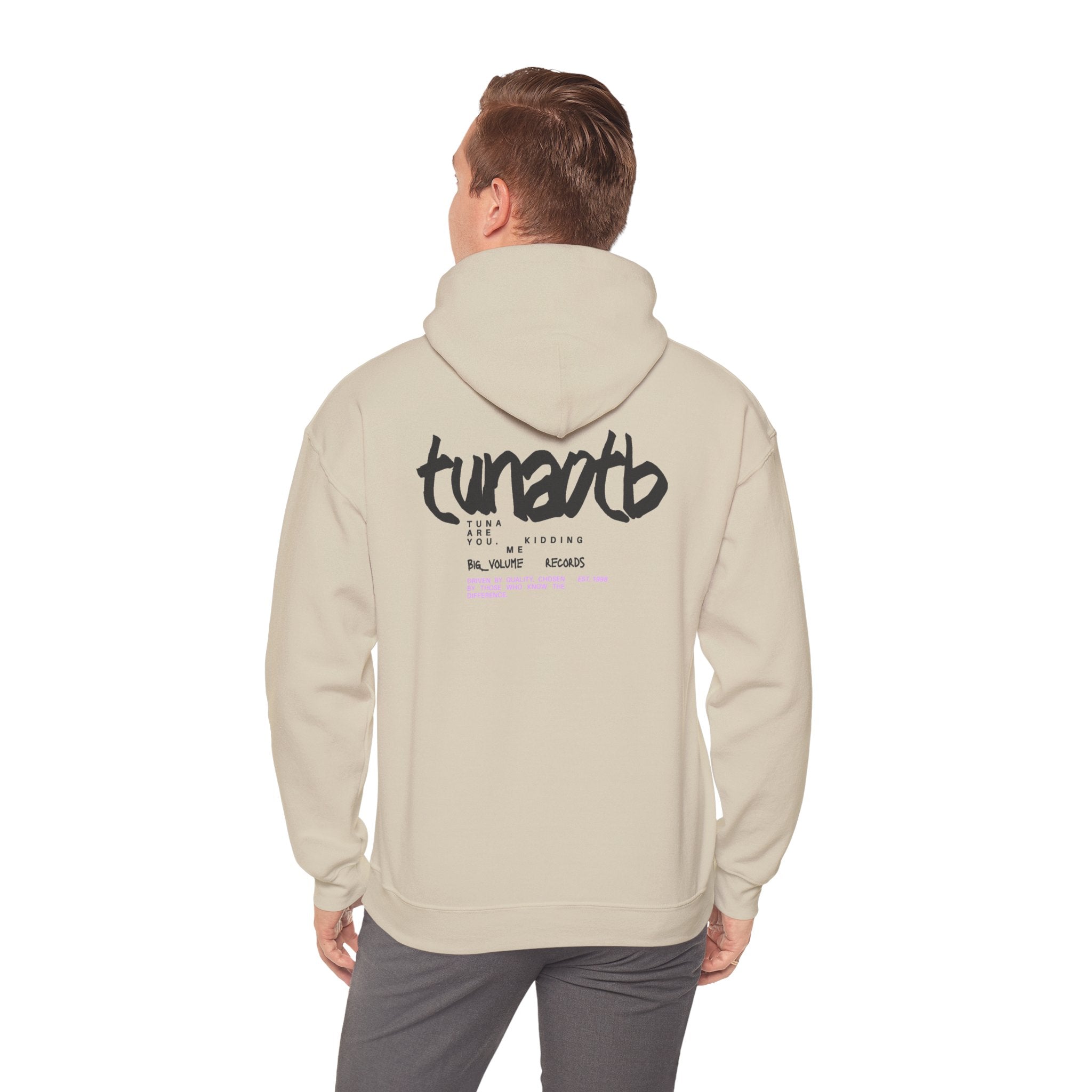 Minimal 'Drum Agave' Graphic Hoodie — Streetwear Logo Pullover