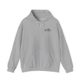 Hoodie — Minimal Fish Chest + 'tunedtb' Graphic Back Streetwear Pullover