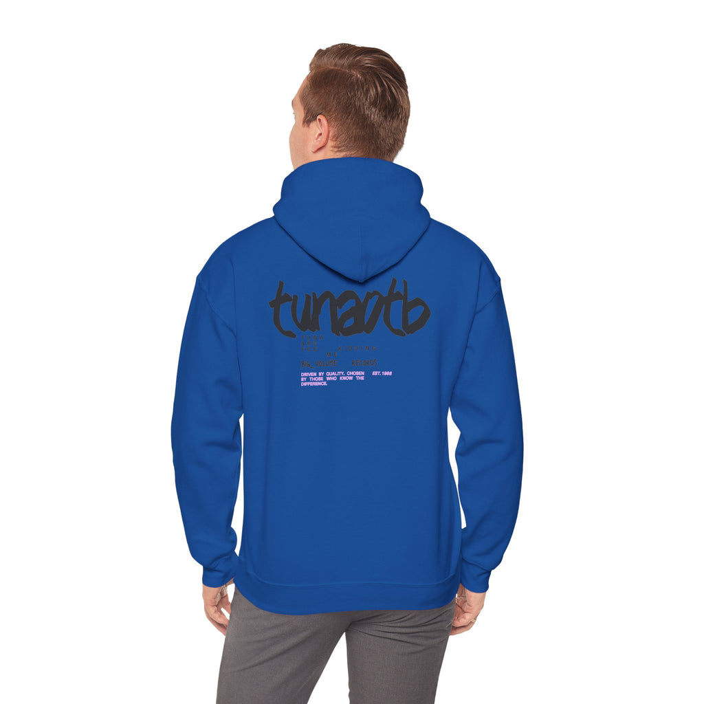Minimal 'Drum Agave' Graphic Hoodie — Streetwear Logo Pullover