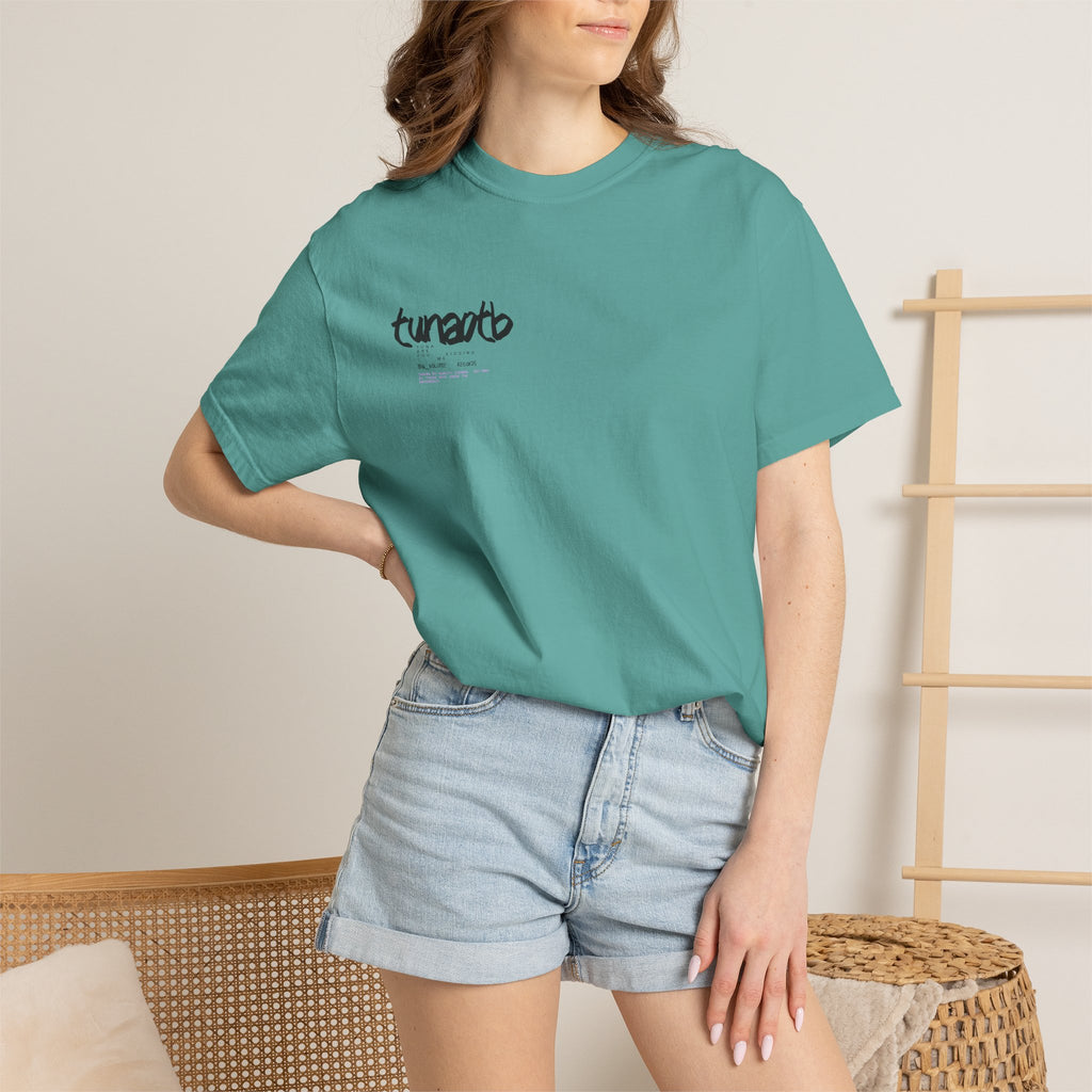 T-shirt — 'tunaotb' Minimal Logo Tee, Casual Streetwear Graphic