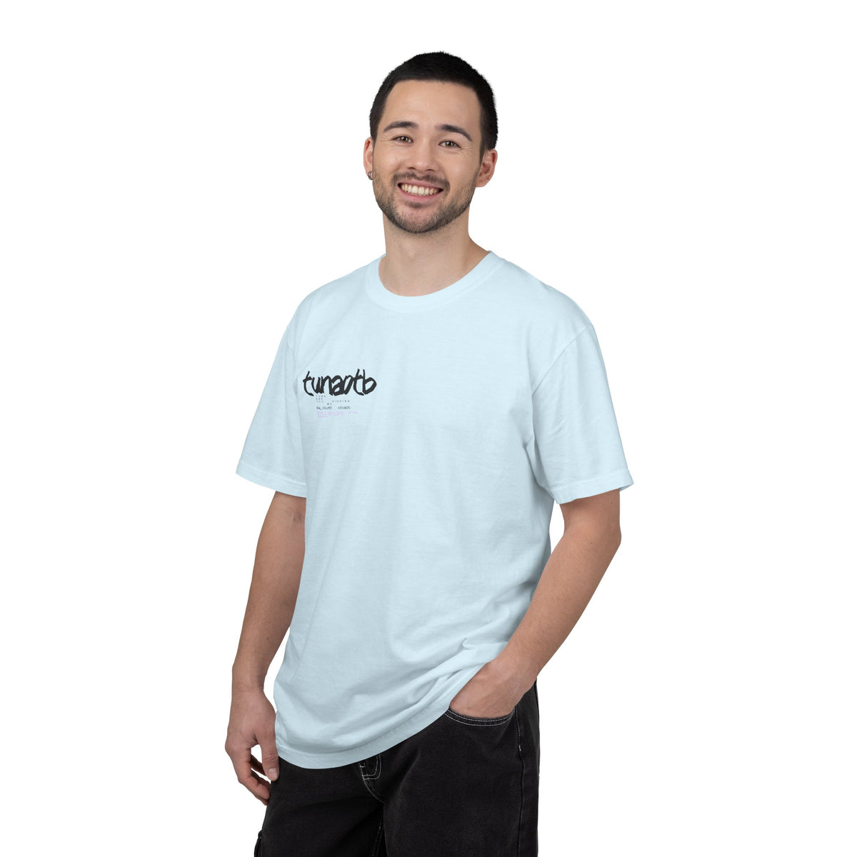 T-shirt — 'tunaotb' Minimal Logo Tee, Casual Streetwear Graphic