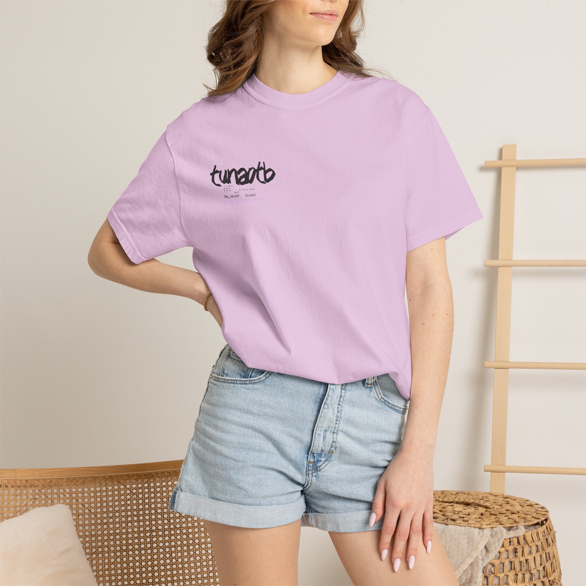 T-shirt — 'tunaotb' Minimal Logo Tee, Casual Streetwear Graphic
