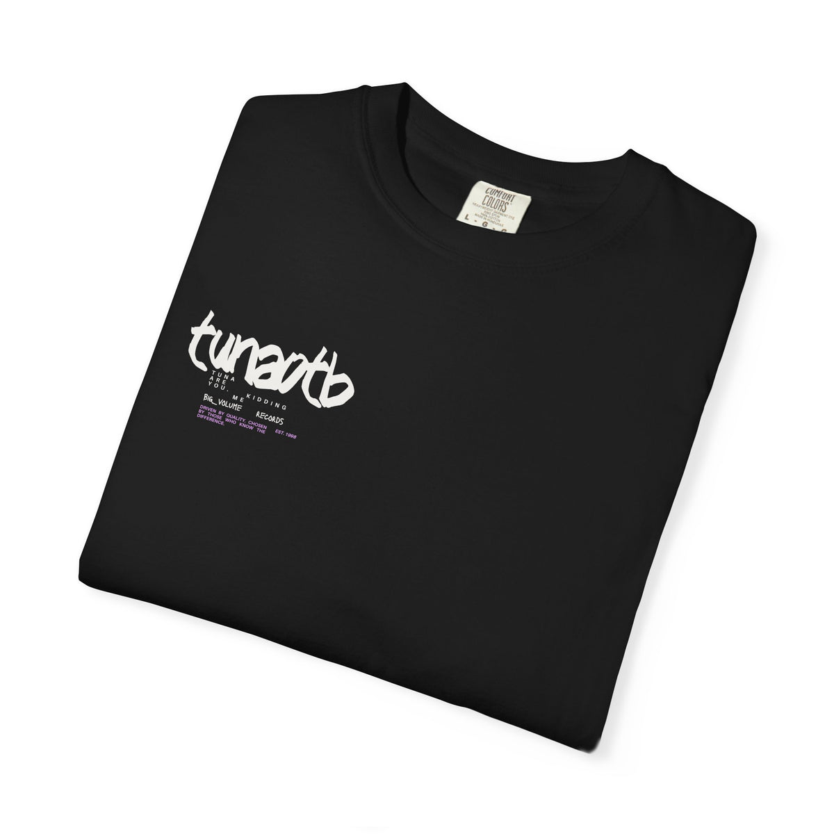 T-shirt — 'tunaotb' Minimal Logo Tee, Casual Streetwear Graphic