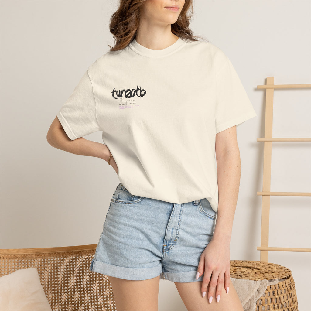 T-shirt — 'tunaotb' Minimal Logo Tee, Casual Streetwear Graphic