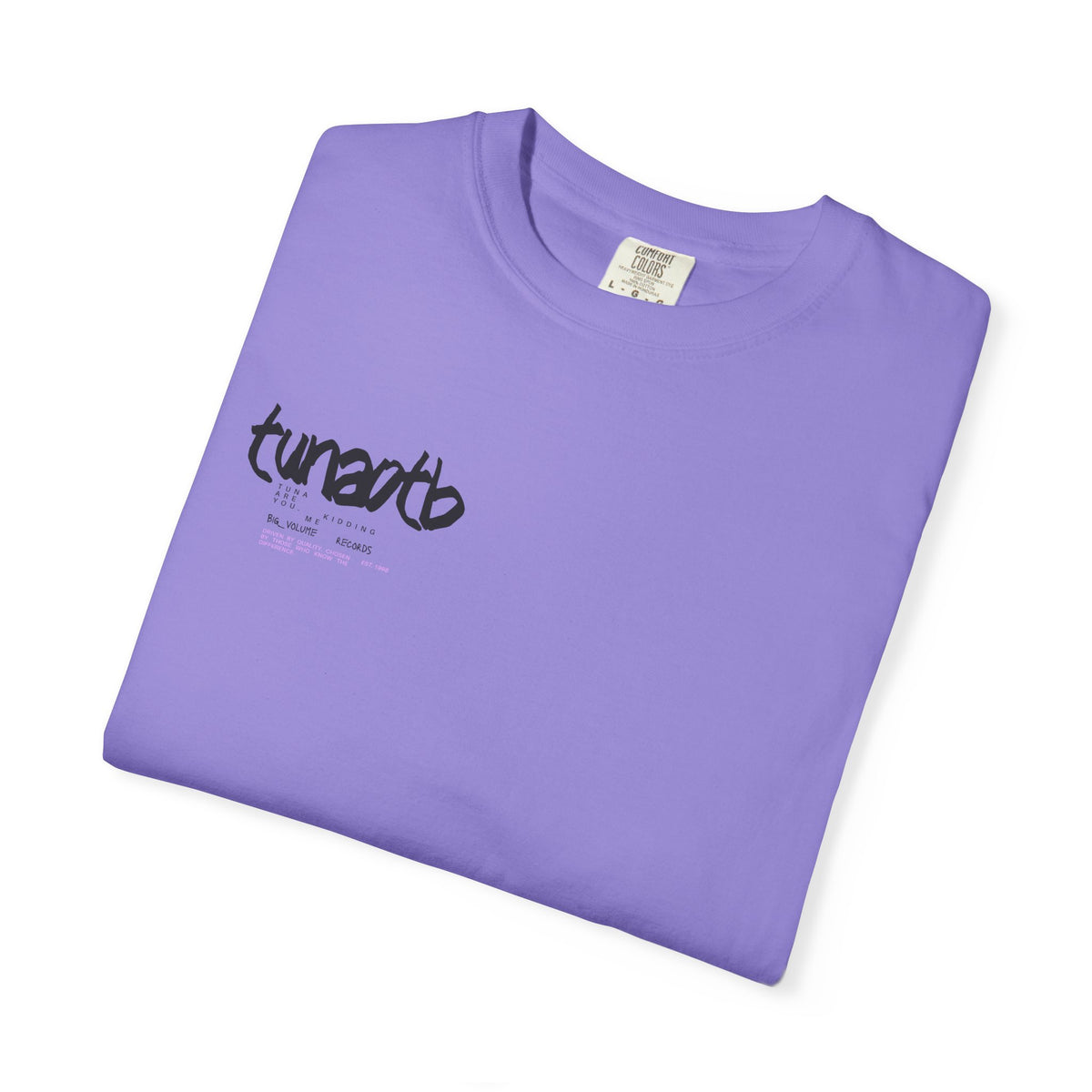 T-shirt — 'tunaotb' Minimal Logo Tee, Casual Streetwear Graphic