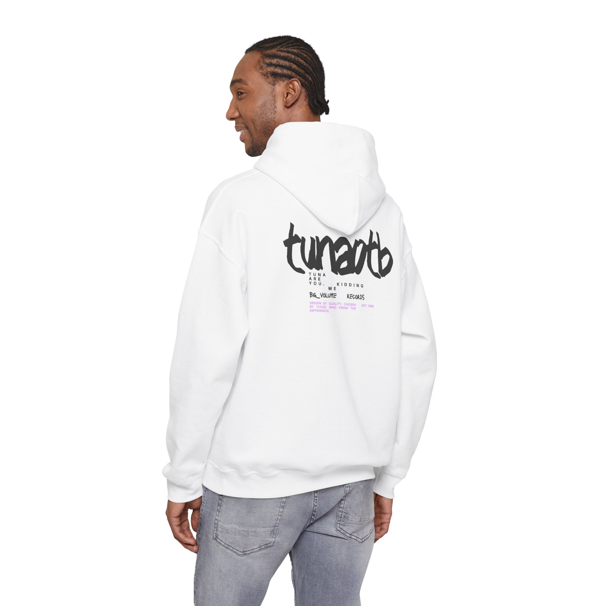 Minimal 'Drum Agave' Graphic Hoodie — Streetwear Logo Pullover