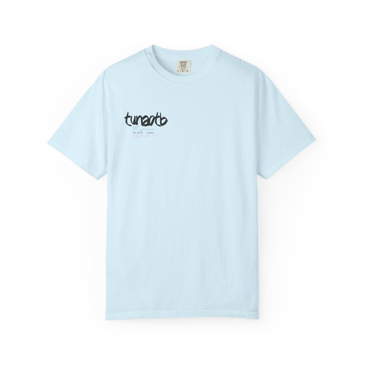 T-shirt — 'tunaotb' Minimal Logo Tee, Casual Streetwear Graphic
