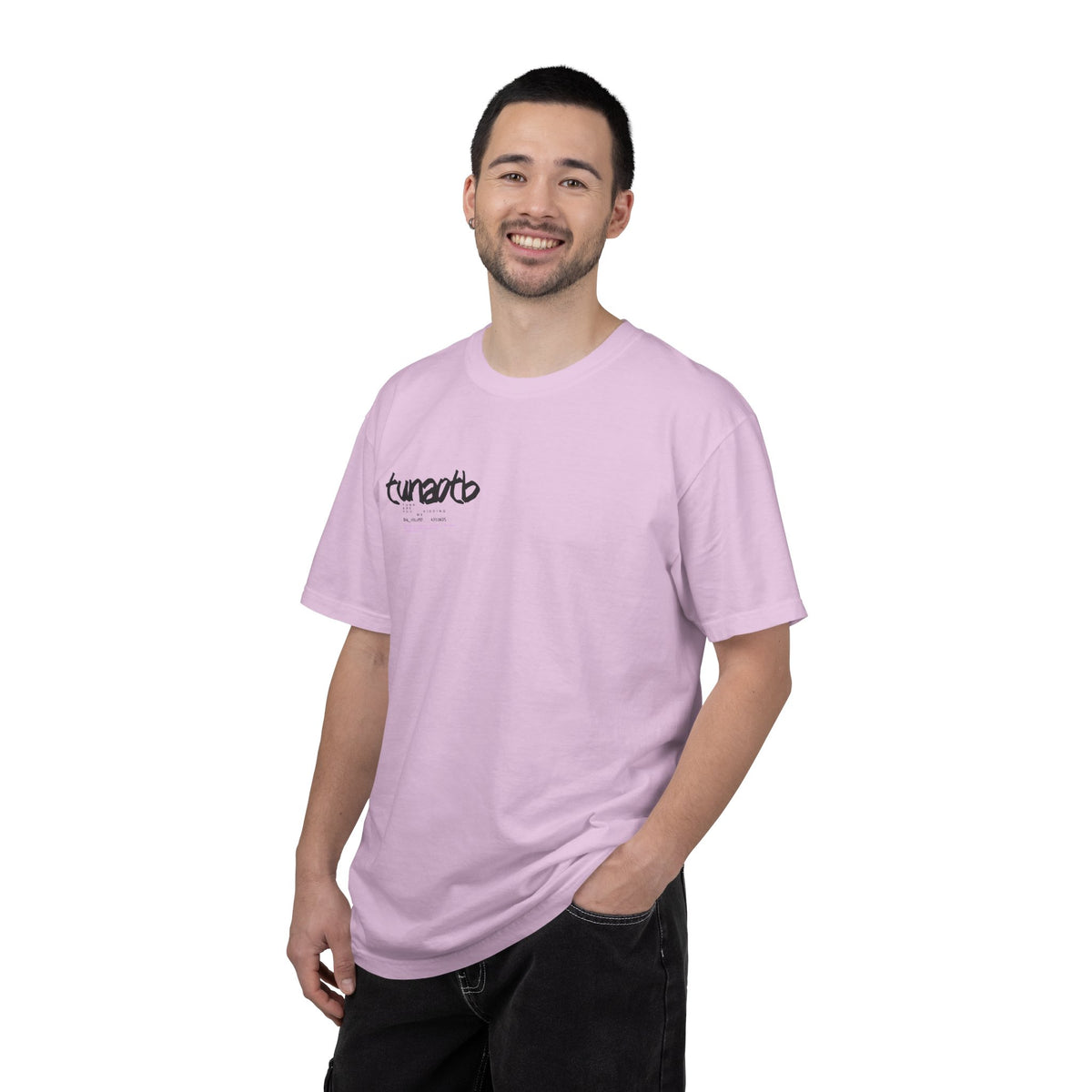 T-shirt — 'tunaotb' Minimal Logo Tee, Casual Streetwear Graphic