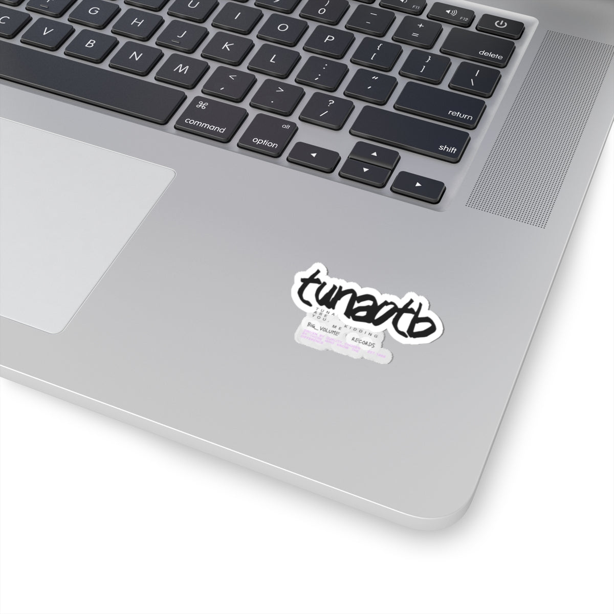 Kiss-Cut Sticker — Handwritten “turnatb” Logo Decal