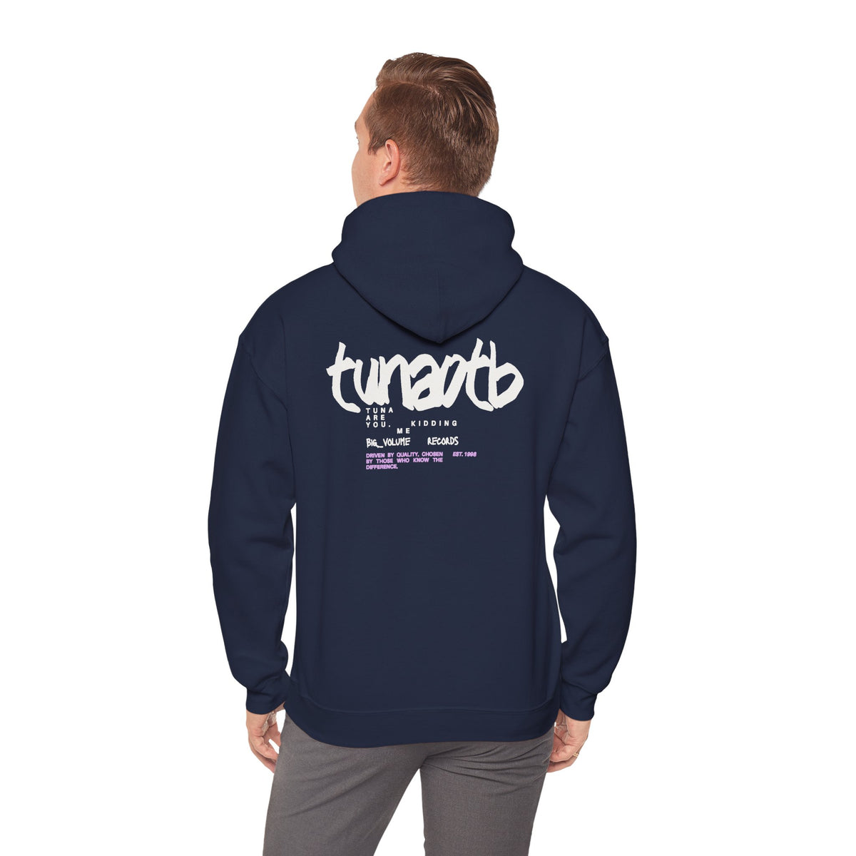 Minimal 'Drum Agave' Graphic Hoodie — Streetwear Logo Pullover