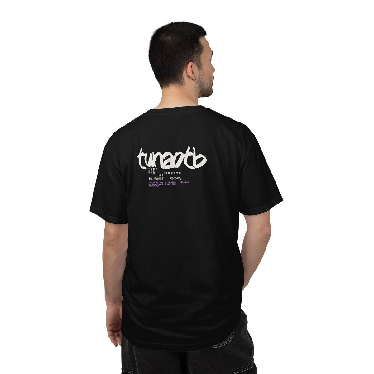 T-shirt — 'tunaotb' Minimal Logo Tee, Casual Streetwear Graphic
