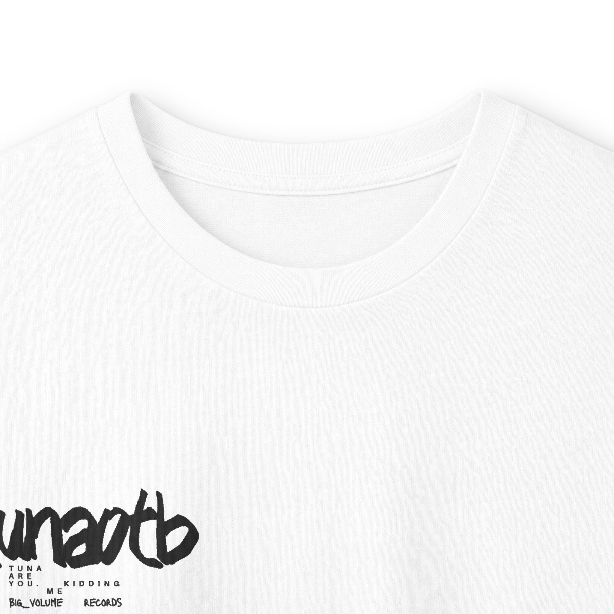 Long Sleeve Tee — 'tunaotb' Graffiti Logo Chest & Back Design