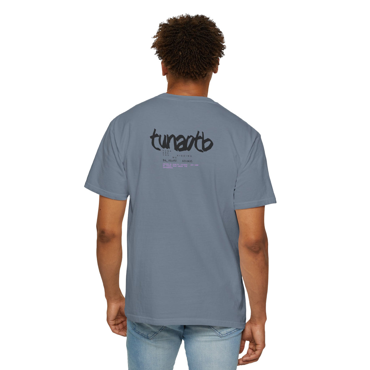 T-shirt — 'tunaotb' Minimal Logo Tee, Casual Streetwear Graphic