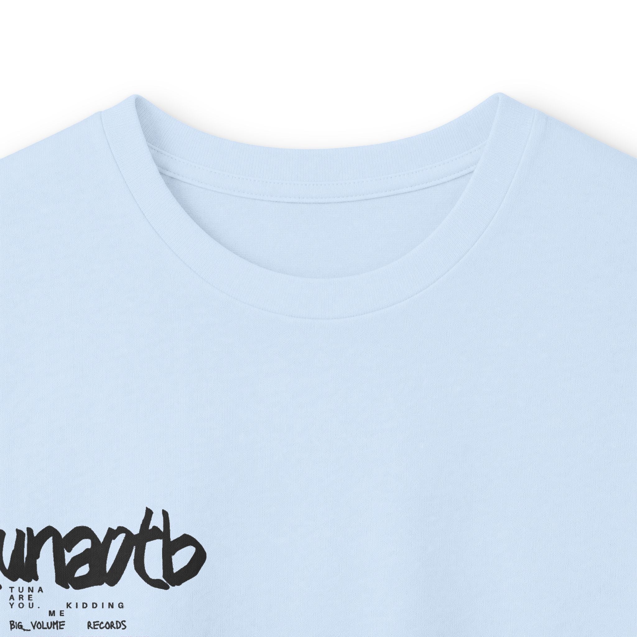 Long Sleeve Tee — 'tunaotb' Graffiti Logo Chest & Back Design