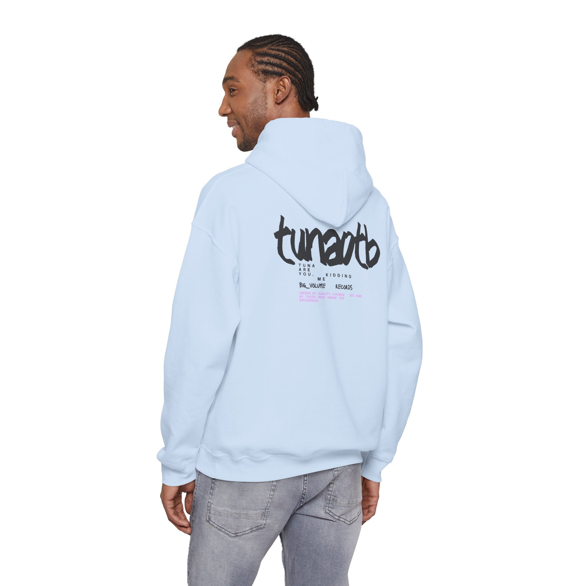 Minimal 'Drum Agave' Graphic Hoodie — Streetwear Logo Pullover