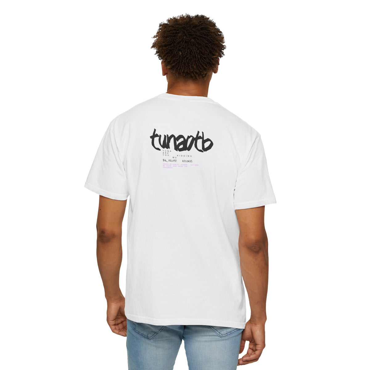 T-shirt — 'tunaotb' Minimal Logo Tee, Casual Streetwear Graphic